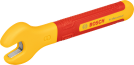 Bosch VDE ključ 8 mm z odprtim koncem in izoliranim orodjem.